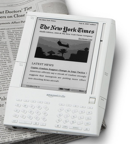 Infographie : Le Kindle d’Amazon de 2007 à 2010, qu’a-t-il changé dans la façon de lire ?