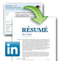 Transformer votre profil LinkedIn en CV