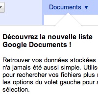 Google Docs change de peau, inspiré fortement de Gmail