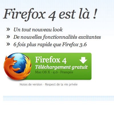 Firefox réalise 3,5 millions de téléchargements en une heure
