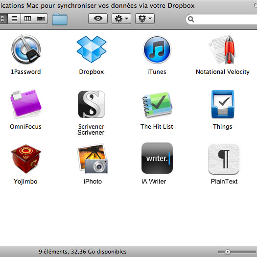 12 applications Mac pour synchroniser vos données via votre Dropbox