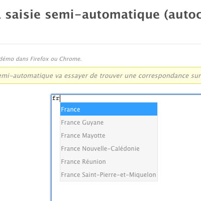 Implémentez la saisie semi-automatique (autocomplete) d&rsquo;un textarea à l&rsquo;aide de jQuery