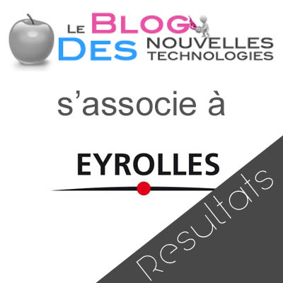 Résultat concours J2 : Trois livres informatiques offerts par Éditions Eyrolles