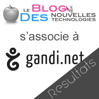 Résultat J5 : Un abonnement Geek offert par Gandi