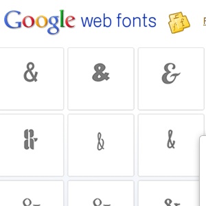Utiliser Google Web Fonts sur votre ordinateur ou votre site Web