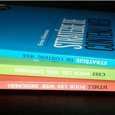 A Book Apart 1, 2 et 3 : HTML5 et CSS3 pour les Web Designers et Stratégie de Contenu Web
