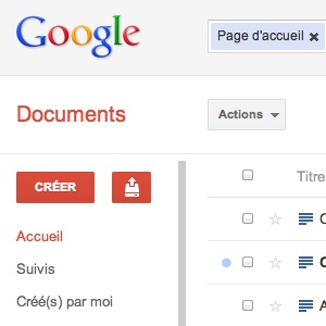 Au tour de Google Docs d&rsquo;adopter la nouvelle interface de Google