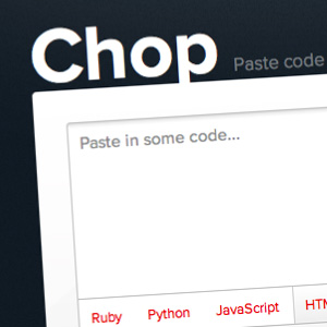 ChopApp, partagez et annotez votre code