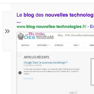 Google lance la prévisualisation instantanée ! Quelques captures d’écran de la fonctionnalité