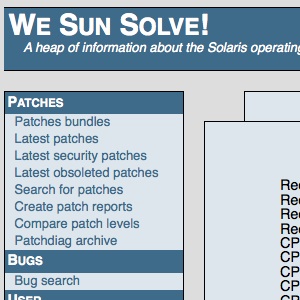 We Sun Solve ! Nouvelle communauté pour les administrateurs systèmes Solaris…
