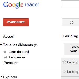 Google Reader vient d&rsquo;être mis à jour !