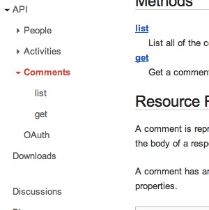 Mise en oeuvre de l’API Google+ en PHP : Partie 3 – Récupérez les commentaires de vos activités
