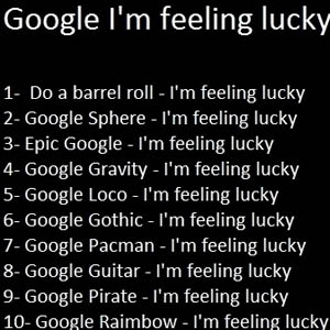 [MAJ] Retrouvez tous les Easter Eggs de Google