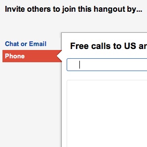 Google+ Hangout permet d&rsquo;appeler des numéros fixes gratuitement mais pas en France !