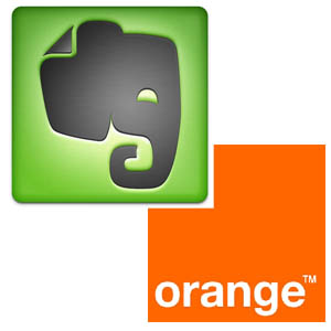 Le Web&rsquo;11 : Un partenariat entre Orange et Evernote