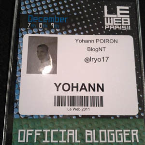 LeWeb&rsquo;11 : Visite de l&rsquo;événement LeWeb à J-1 !