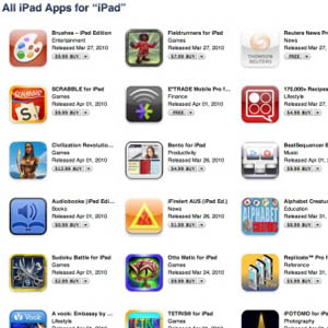 Vous venez d&rsquo;avoir un iPad ? Voici les premières applications indispensables à installer