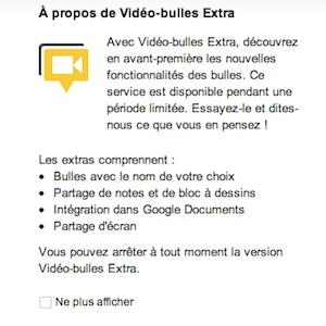 Google+ Hangout supporte désormais le partage d&rsquo;écran