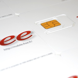 La carte SIM, également Micro-SIM, FreeMobile dévoilée