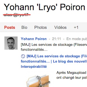 Vous le souhaitiez, Google l&rsquo;a fait ! Utiliser des pseudonymes dans Google+ c&rsquo;est possible