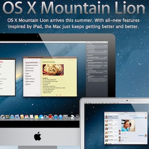 Apple présente Mountain Lion, la version 10.8 de l&rsquo;OS