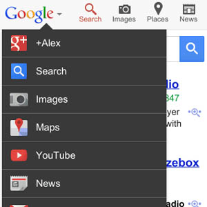 Google Mobile teste une nouvelle barre de navigation