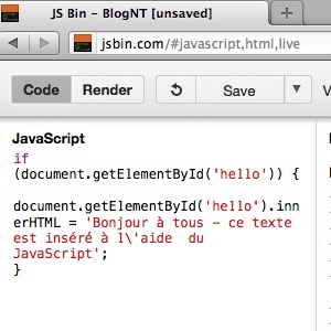 JSBin : testez votre code en ligne et partagez-le avec votre équipe