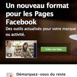 La Timeline Facebook pour les pages disponible dès maintenant !