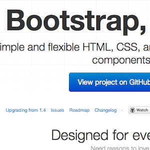 Utiliser Twitter Bootstrap pour votre application Web locale