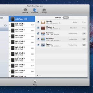Apple publie Configurator, une application pour améliorer la gestion des dispositifs iOS