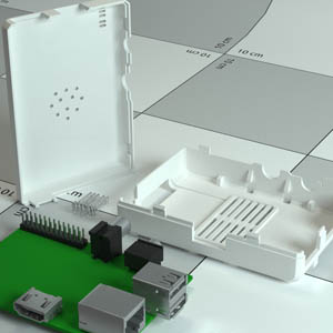 Le Raspberry Pi se dote d&rsquo;un boîtier, que vous pouvez télécharger et imprimer en 3D
