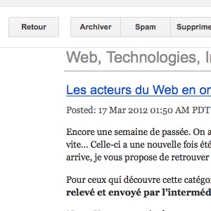 Préférer l&rsquo;utilisation des textes dans Gmail aux icônes grâce à une option