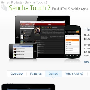 Sencha étend la plate-forme HTML5 avec le lancement de Sencha Touch 2