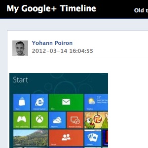 Voici comment vos publications Google+ pourraient s&rsquo;afficher sur la Timeline de Facebook