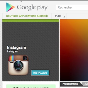 Instagram pour Android désormais disponible !