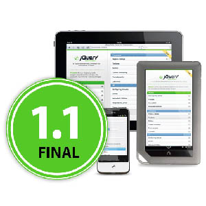 jQuery Mobile 1.1.0 est sortie en version stable