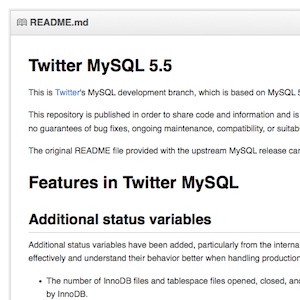 Twitter communique ses améliorations sur MySQL