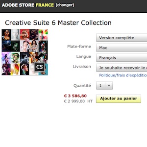 Adobe met en vente sa suite Creative Suite 6, Creative Cloud arrive le 11 Mai