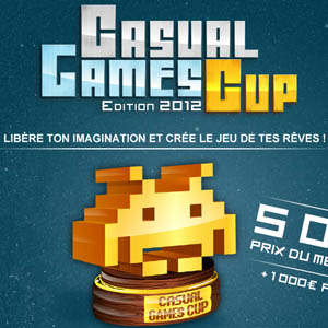 Casual Games Cup :  Un concours national de création de jeux Web !