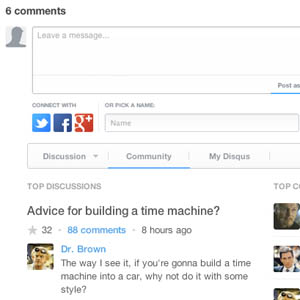 Dites bonjour à Disqus 2012