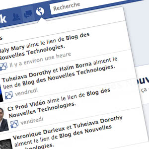 Facebook teste une mise à jour des notifications