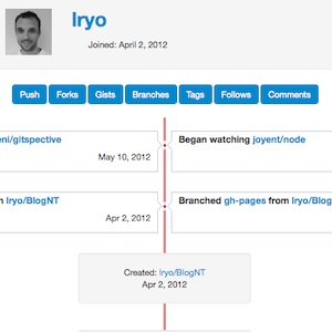 Gitspective : Une timeline de style Facebook pour votre code