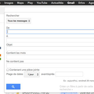 Gmail améliore la recherche dans l&rsquo;auto-complétion !