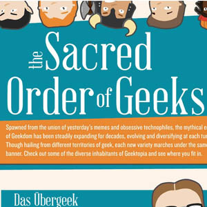 Infographie : Quel genre de geek êtes-vous ?