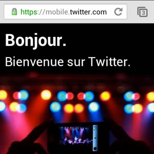 Twitter met à jour son site Web mobile