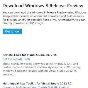 Windows 8 Release Preview est désormais disponible en téléchargement