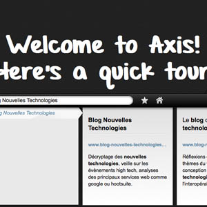 Yahoo! lance Axis : un navigateur plus visuel, social, et portable