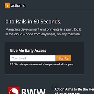 Action.IO veut utiliser le cloud pour révolutionner le développement !
