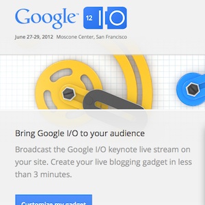 Google lance un nouvel outil de blogging pour un I/O en direct