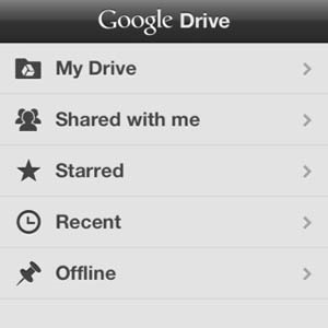 Google offre l&rsquo;édition hors-ligne et Drive sur iOS